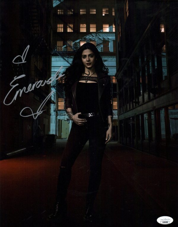 Emeraude Toubia Shadowhunters 11x14 Signed Photo Poster JSA Certified Autograph Sale