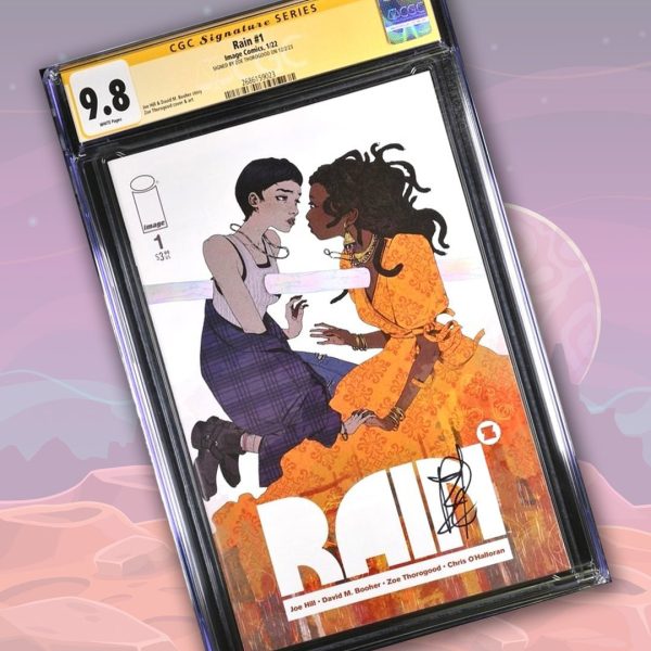 Rain #1 Image Comics CGC Signature Series 9.8 Signed Zoe Thorogood Cheap