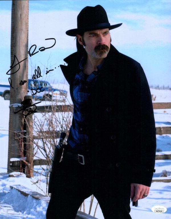 Tim Rozon Wynonna Earp 11x14 Signed Mini Poster JSA Certified Autograph Online now - Image 2