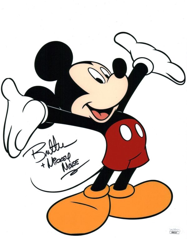 Bret Iwan Disney Mickey Mouse 11x14 Signed Photo Poster JSA Certified Autograph Discount - Image 2