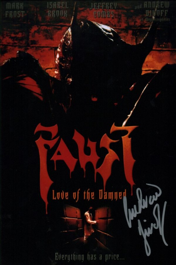 Andrew Divoff Faust: Love of the Damned 8x12 Signed Photo JSA Certified Autograph Online Hot Sale - Image 2
