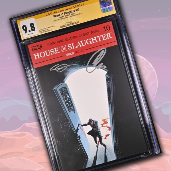 House of Slaughter #10 Boom! Studios CGC Signature Series 9.8 Signed Letizia Cadonici, Sam Johns For Sale