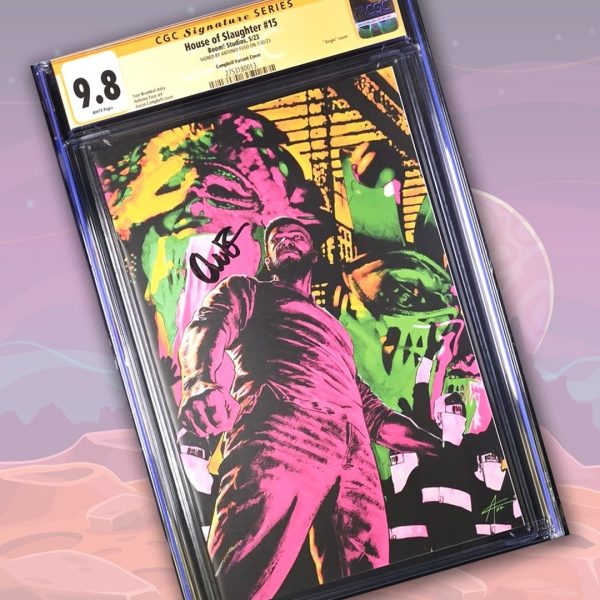 House of Slaughter #15 Campbell Virgin Variant Boom! Studios GC Signature Series 9.8 Signed Anthony Fuso Supply