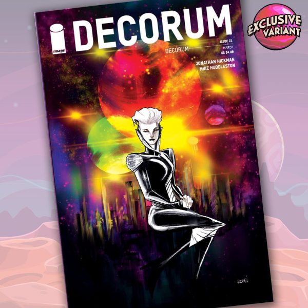 Decorum #1 GalaxyCon Exclusive Robbi Rodriguez Variant Cover Comic Book Online Hot Sale