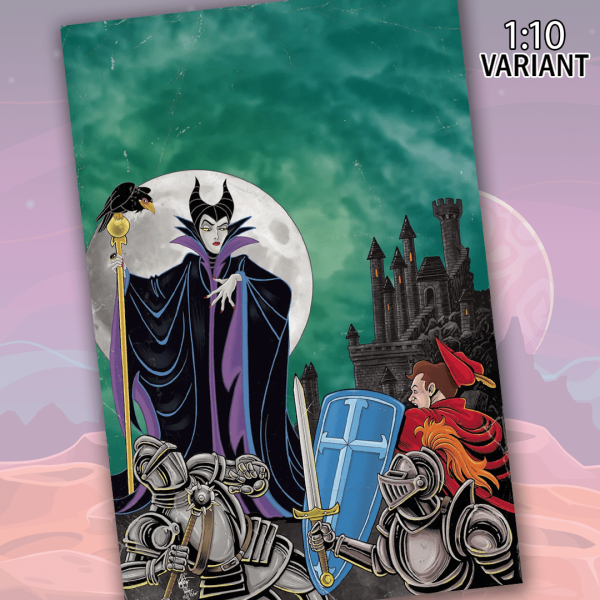 Disney Villains Maleficent #1 Cover ZF 1:10 Haeser Virgin Variant Comic Book Online Sale