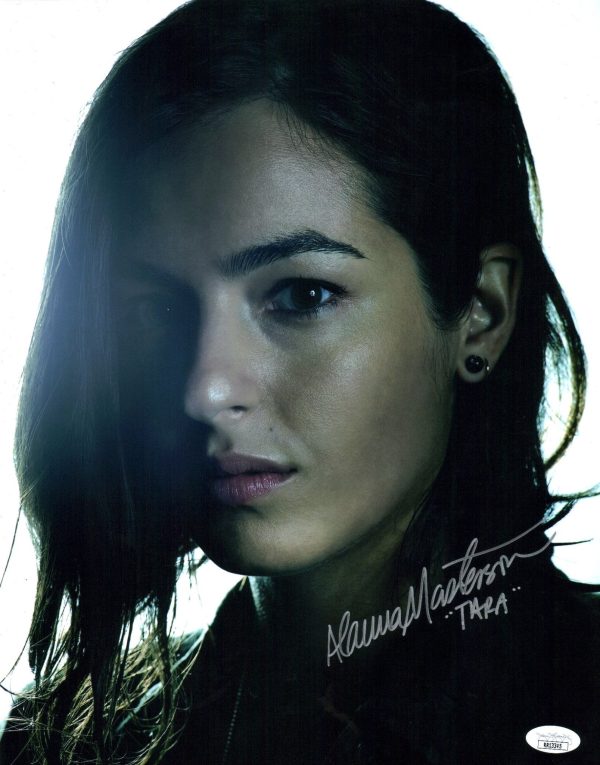 Alanna Masterson The Walking Dead 11x14 Mini Poster Signed JSA Certified Autograph Supply - Image 2