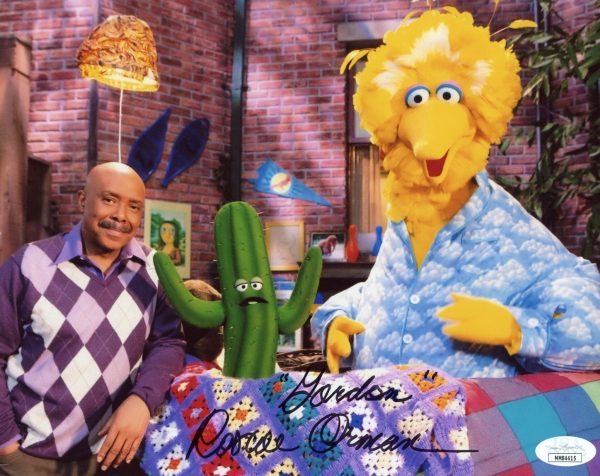 Roscoe Orman Sesame Street 8x10 Photo Signed JSA Certified Autograph Online