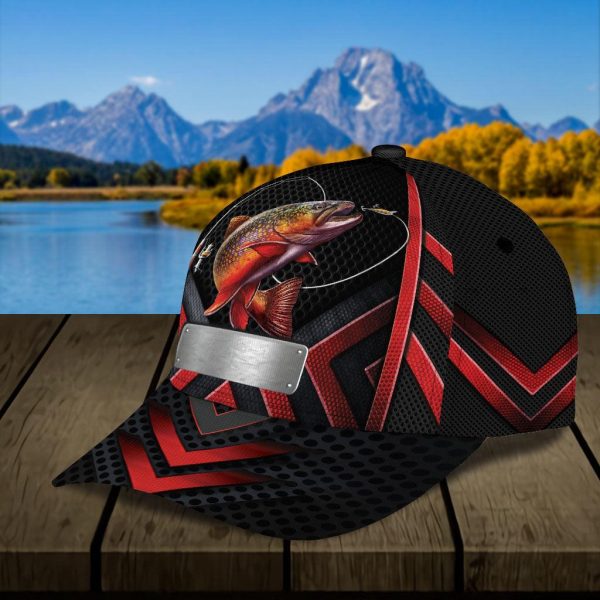 Personalized Fishing Classic Cap, Personalized Gift for Fishing Lovers - CP2437PS Hot on Sale - Image 5