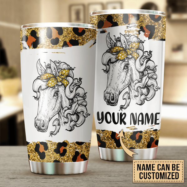 Personalized Horse Tumbler, Personalized Gift for Horse Lovers - TB189PS For Discount