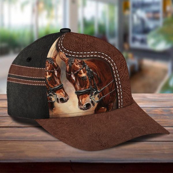 Personalized Horse Classic Cap, Personalized Gift for Horse Lovers - CP155PS Hot on Sale - Image 3