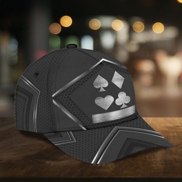 Personalized Poker Classic Cap, Personalized Gift for Poker Lovers, Poker Players - CP977PS Hot on Sale - Image 3