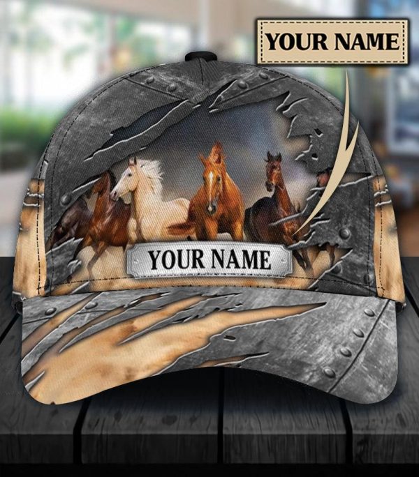 Personalized Horse Classic Cap, Personalized Gift for Horse Lovers - CP2519PS For Sale