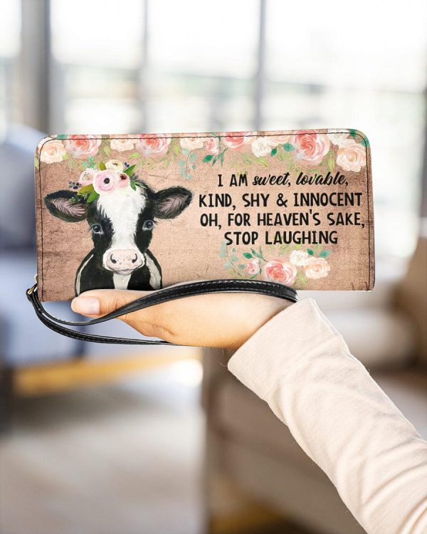 Cow Clutch Purse, Gift for Farmers, Cow Lovers, Chicken Lovers - PU343PA Supply