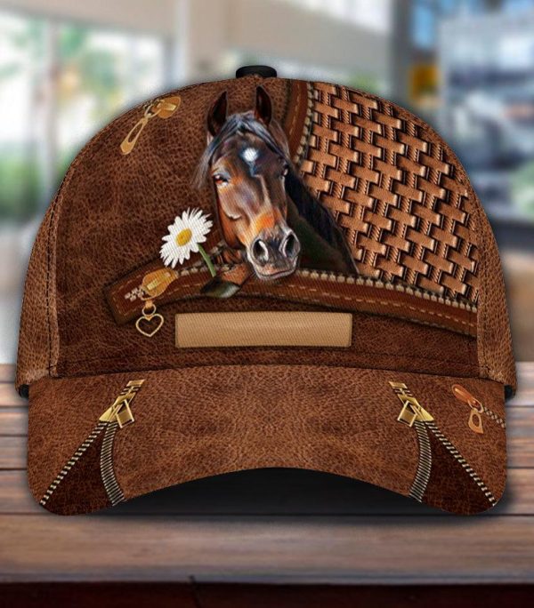 Personalized Horse Classic Cap, Personalized Gift for Horse Lovers - CP2489PS For Sale - Image 2