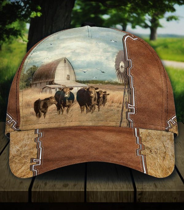 Personalized Cow Classic Cap, Personalized Gift for Farmers, Cow Lovers, Chicken Lovers - CP1934PS Sale - Image 2
