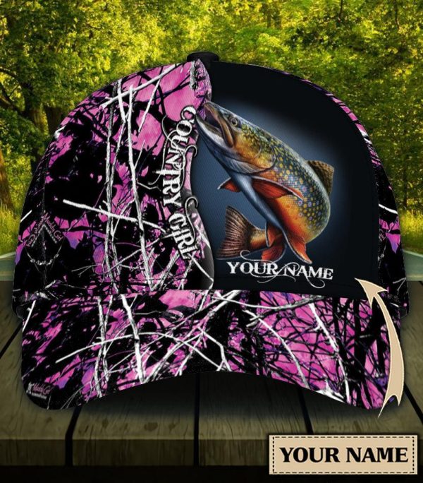 Personalized Fishing Classic Cap, Personalized Gift for Fishing Lovers - CP2321PS For Cheap