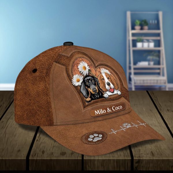Daisy And Dogs Personalized Classic Cap, Personalized Gift for Dog Lovers, Dog Dad, Dog Mom - CP033PS Sale - Image 3