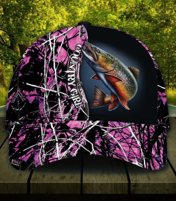 Personalized Fishing Classic Cap, Personalized Gift for Fishing Lovers - CP2321PS For Cheap - Image 2