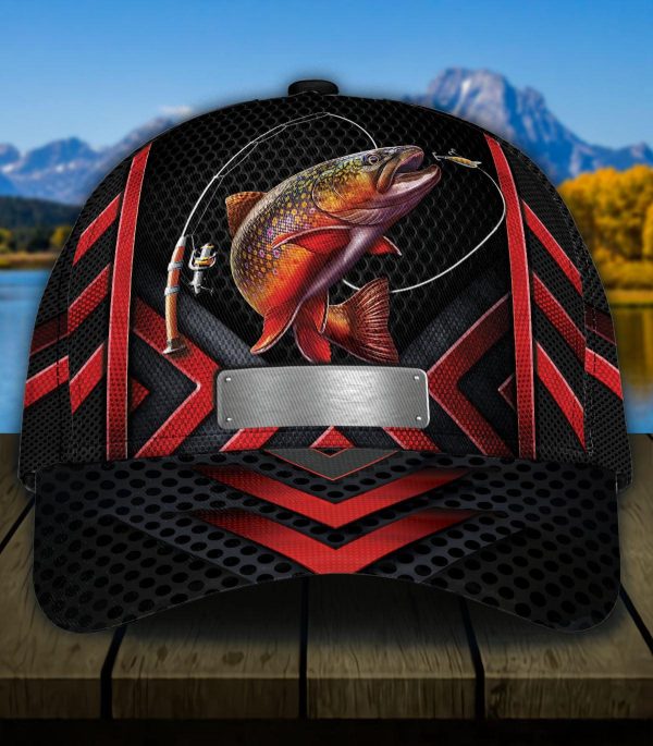 Personalized Fishing Classic Cap, Personalized Gift for Fishing Lovers - CP2437PS Hot on Sale - Image 2