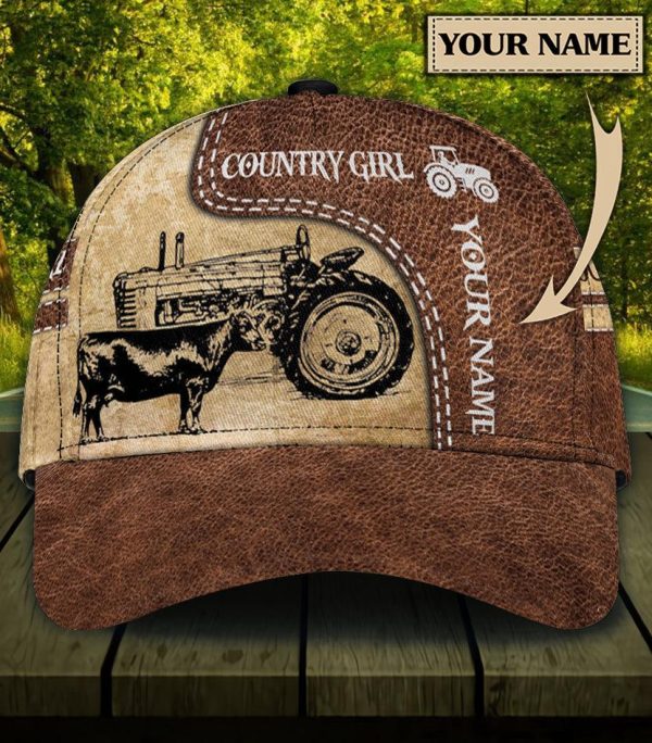 Personalized Farmer Classic Cap, Personalized Gift for Farmers, Cow Lovers, Chicken Lovers - CP170PS Sale