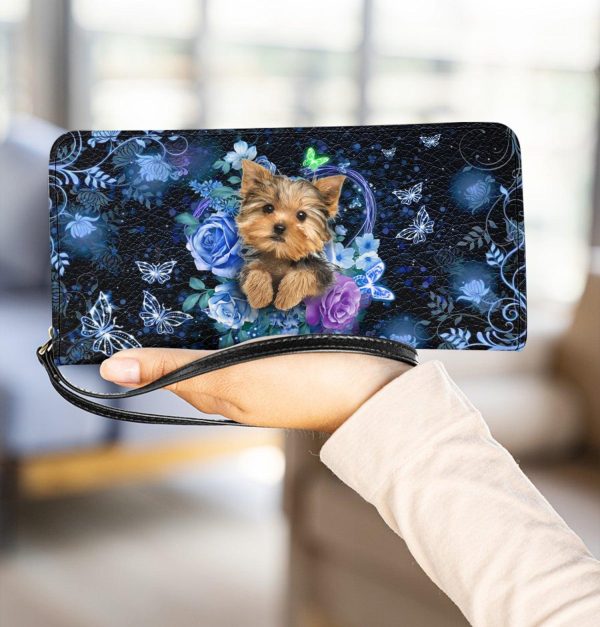 Yorkshire Clutch Purse, Gift for Yorkshire Lovers - PU246PA Supply