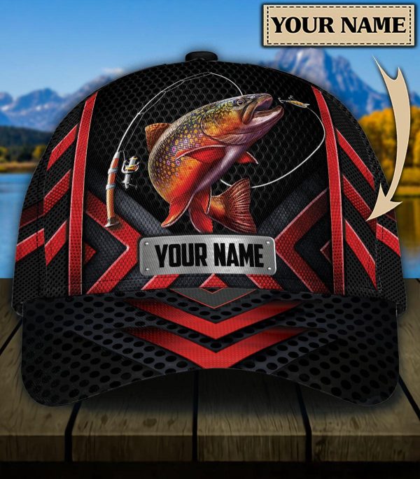 Personalized Fishing Classic Cap, Personalized Gift for Fishing Lovers - CP2437PS Hot on Sale