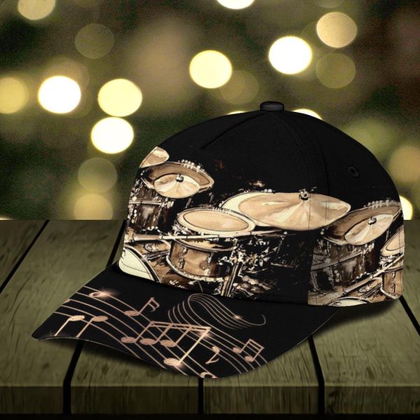 Drum Classic Cap, Gift for Music Lovers, Drum Lovers - CP2465PA Supply - Image 4