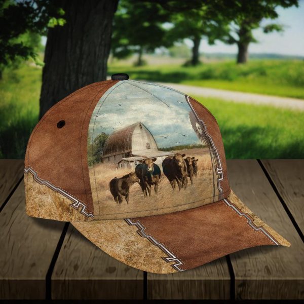 Personalized Cow Classic Cap, Personalized Gift for Farmers, Cow Lovers, Chicken Lovers - CP1934PS Sale - Image 3