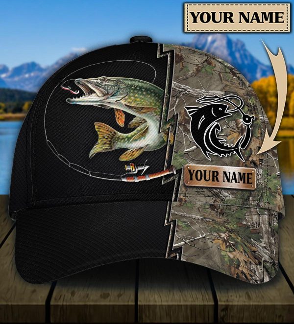 Personalized Fishing Classic Cap, Personalized Gift for Fishing Lovers - CP2511PS For Cheap